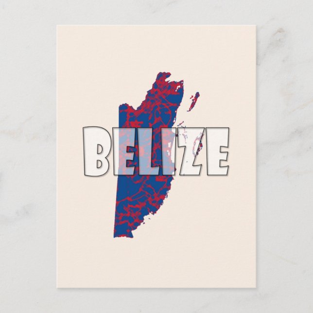 Belize Postcard (Front)