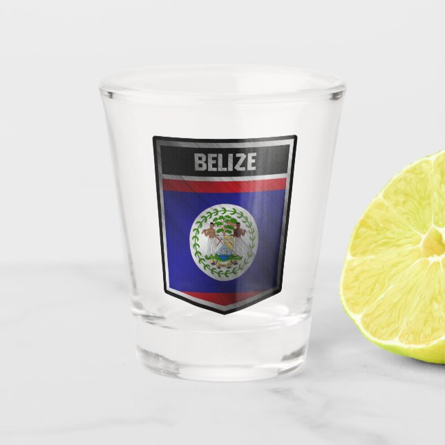 Belize Shot Glass (Front)