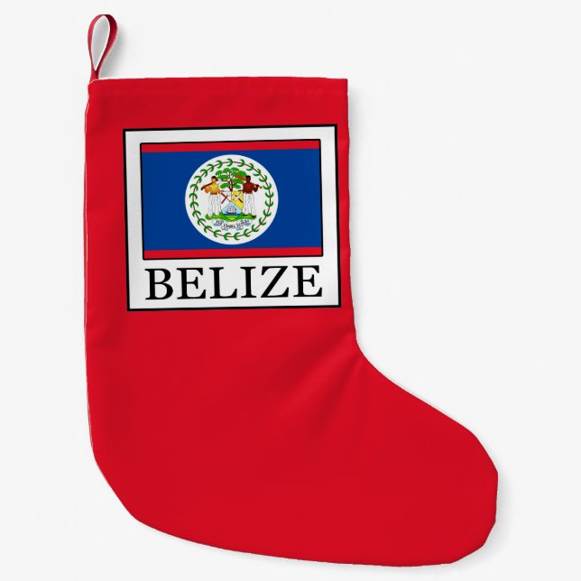 Belize Small Christmas Stocking (Front)