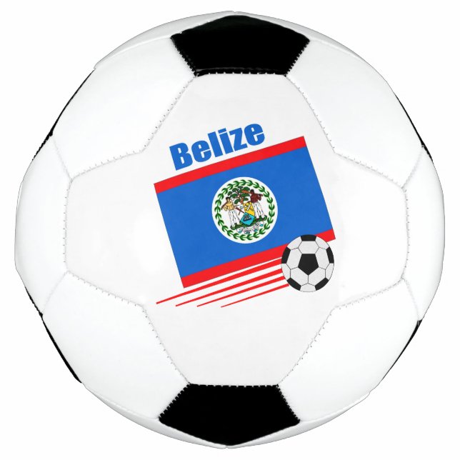 Belize Soccer Team  Soccer Ball (Front)