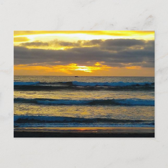 Belize Sunset Postcard (Front)