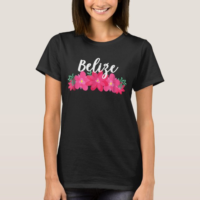 Belize Tropical Vacation T-Shirt (Front)