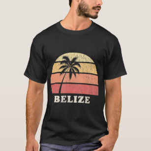 Belize Vintage 70s Retro Throwback Design T-Shirt