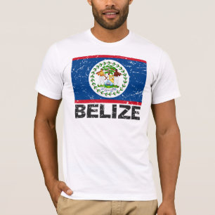Belize Vintage Flag T-Shirt