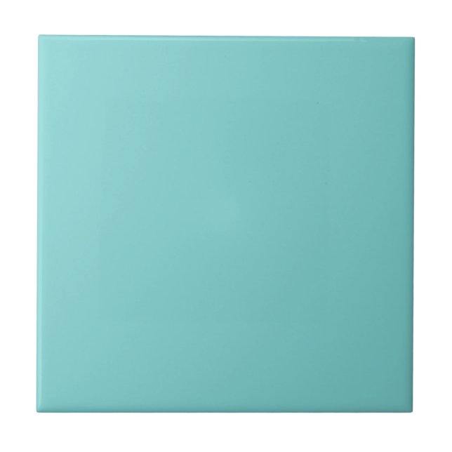 Belize Water Blue Square Kitchen and Bathroom Tile (Front)