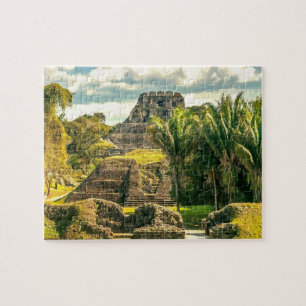 Belize Xunantunich stylized Jigsaw Puzzle