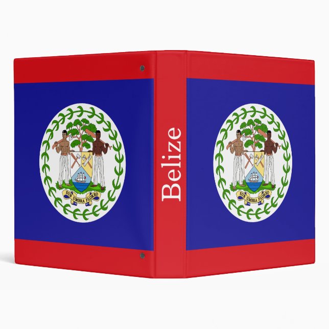 Belizean Flag Binder (Background)