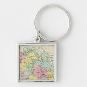 Belknap County, NH Keychain