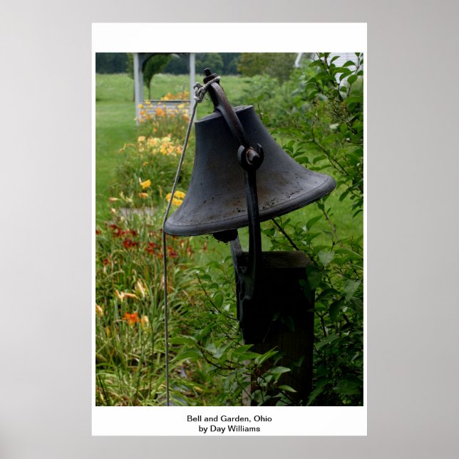 Bell and Garden, Ohio Poster (Front)