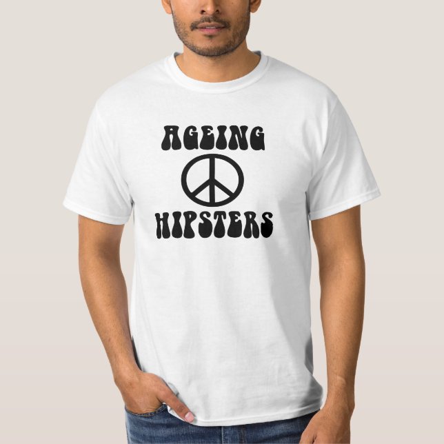 Bell bottom font  T Shirt (Front)