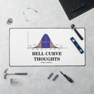 Bell Curve Thoughts Statistiques Humour