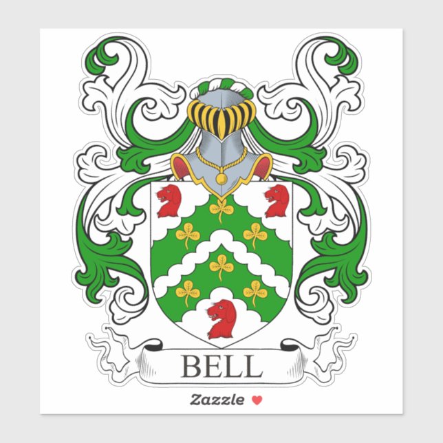 Bell Family Crest (Sheet)