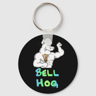 Bell Hog Keychain