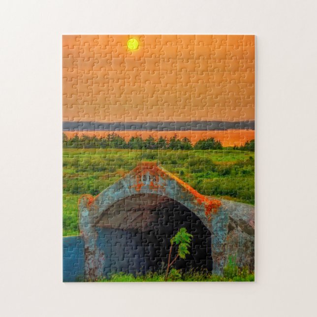Bell Island Mine slope Jigsaw Puzzle (Vertical)
