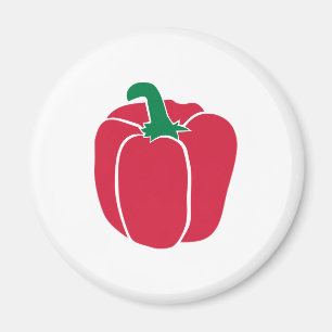 Bell pepper magnet
