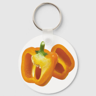 BELL PEPPER (ORANGE) KEYCHAIN