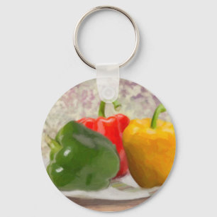 Bell Peppers Keychain
