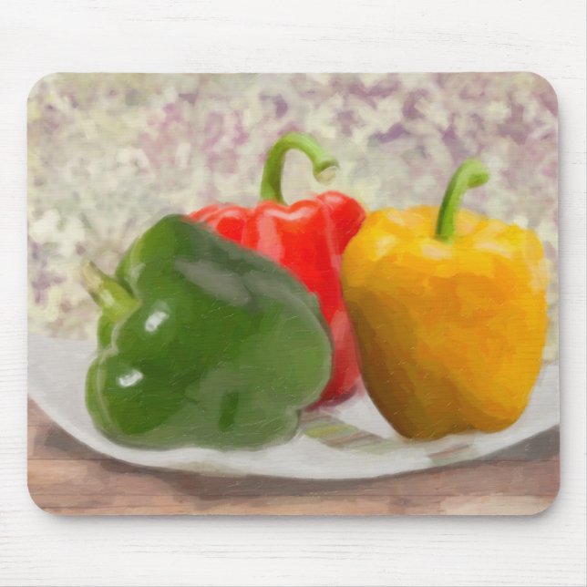 Bell Peppers Mouse Pad (Front)