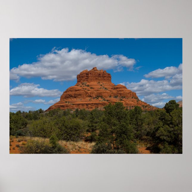 Bell Rock à Sedona, Arizona Poster 6522 (Devant)