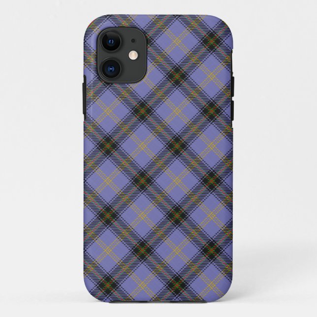 Bell Scottish Clan Tartan iPhone 5 Coque (Dos)