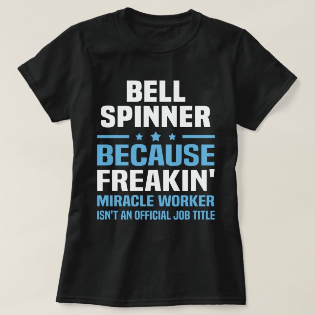Bell Spinner T-Shirt (Design Front)