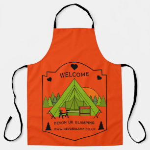 Bell Tent Glamping Business Apron