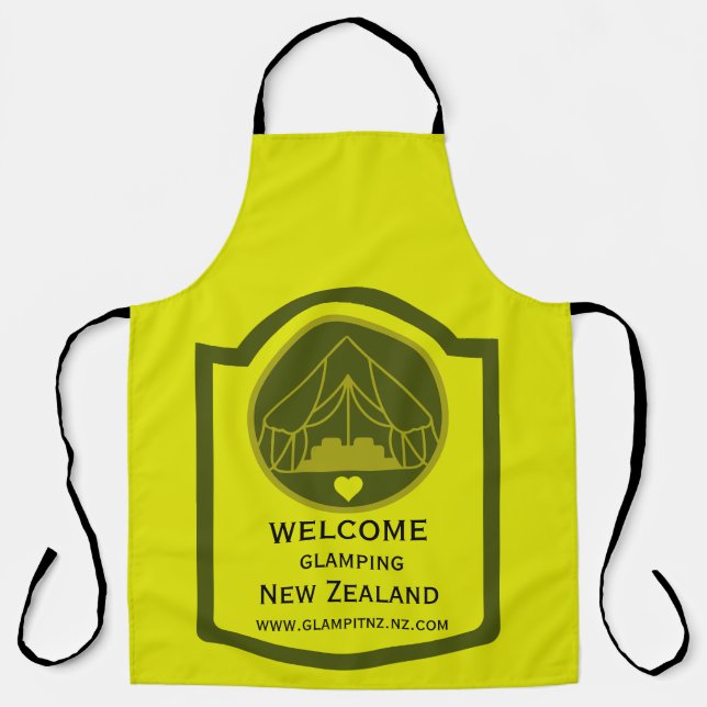 Bell Tent Glamping Business Apron (Front)