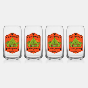 Bell Tent Glamping Can Glass