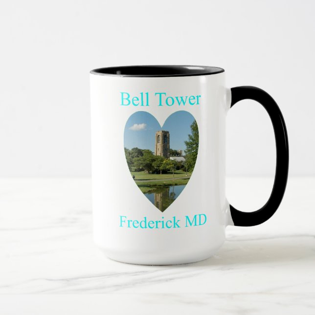 Bell Tower Frederick MD Mug (Right)