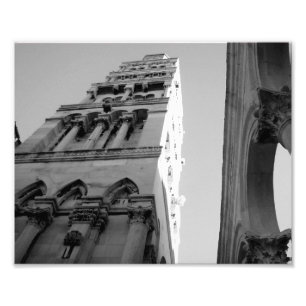 Bell Tower in Split, Croatia Photo Print
