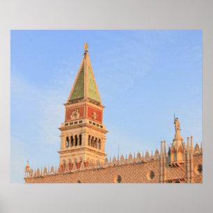 Bell Tower, Piazza San Marco, Venice, Italy Poster