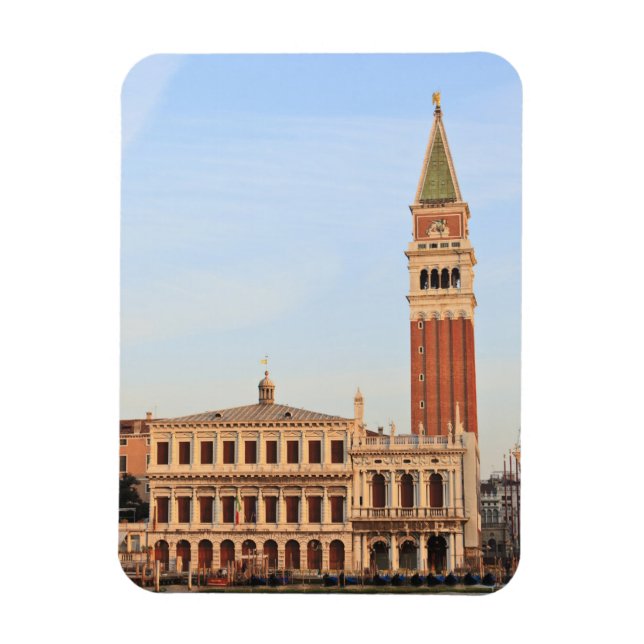 Bell Tower, Piazza San Marco, Venice Magnet (Vertical)
