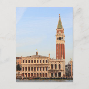 Bell Tower, Piazza San Marco, Venice Postcard