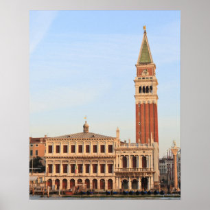 Bell Tower, Piazza San Marco, Venice Poster