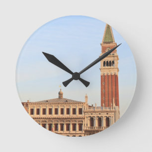 Bell Tower, Piazza San Marco, Venice Round Clock