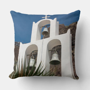 Bell tower throw pillow