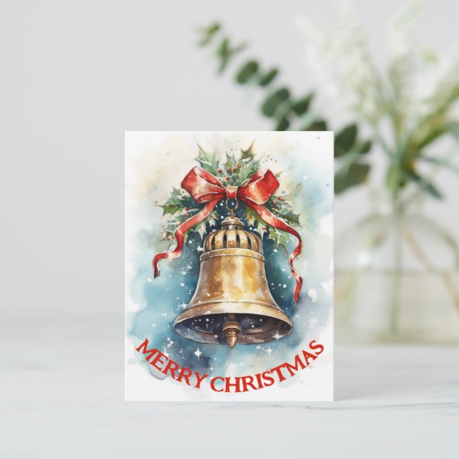 Bell vintage - Carte de Noël (Debout devant)
