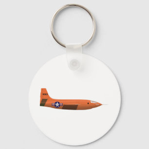 Bell X-1 Rocket plane Keychain