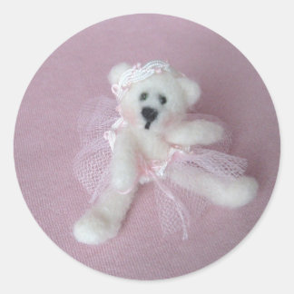 Bella Ballerina Bear Stickers