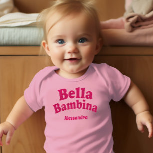 Bella Bambina Baby Pink Bodysuit