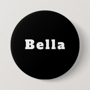 Bella Button - High-Quality Pinback Button