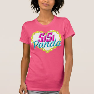 Bella Canvas Coeur féminin et T-shirt à chaîne