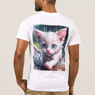 Bella Canvas Jersey Manches courtes T-shirt Kitten