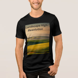 Bella+Canvas Tri-Blend T-Shirt – High-Resolution M Shirt