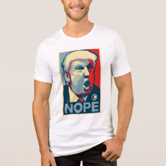 Bella+Canvas Tri-blend T-Shirt - NOPE - White Shirt