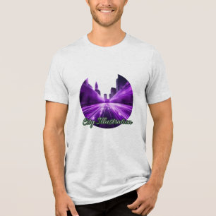 Bella+Canvas Tri-blend T-Shirt, Solid Black Trible Shirt