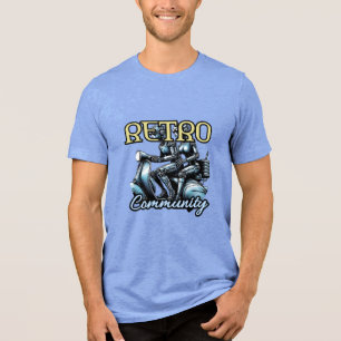 Bella+Canvas Tri-blend T-Shirt, White, Adult S Shirt