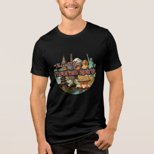 Bella+Canvas Tri-blend T-Shirt, White, Adult S Shirt