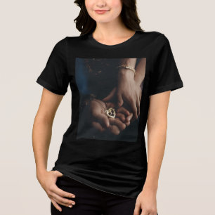 Bella+Canvas Women’s Tri-blend T-Shirt – Heart-Hol Shirt