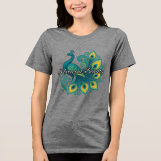 Bella+Canvas Women's Tri-blend T-Shirt, White, Adu Shirt